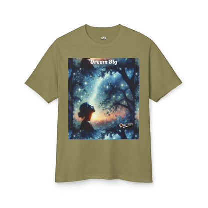 MYB Dreamy Cotton Tee with Inspirational Quote - Unisex Heavyweight Shirt