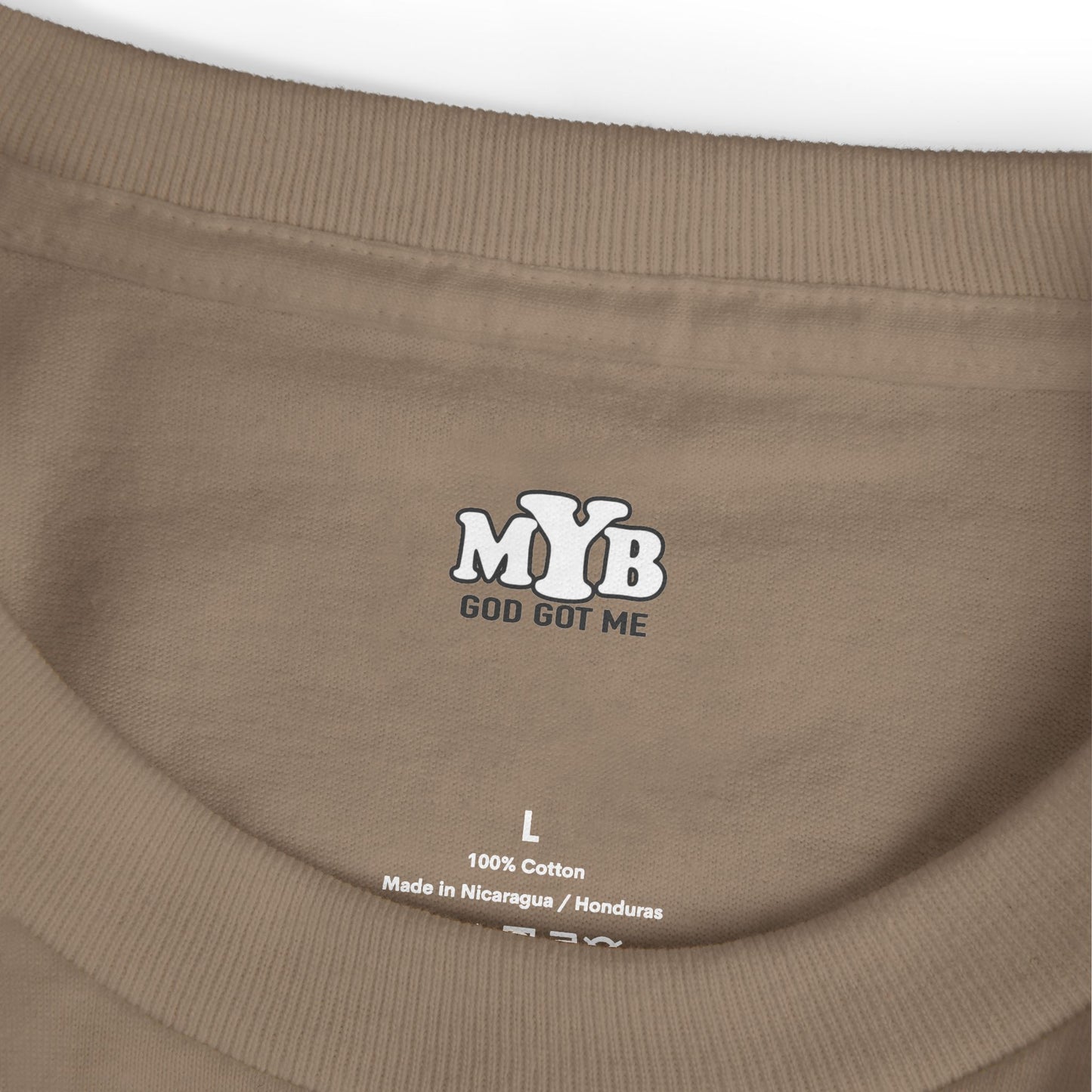 MYB Dreamy Cotton Tee with Inspirational Quote - Unisex Heavyweight Shirt