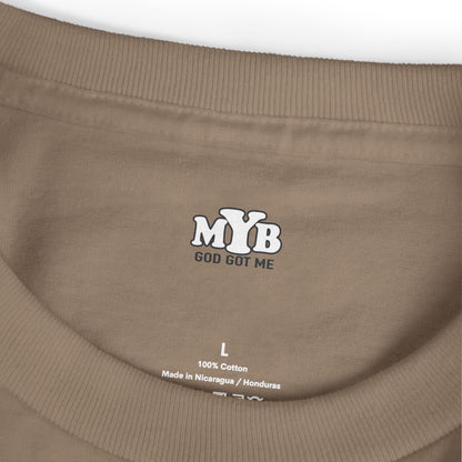 MYB Dreamy Cotton Tee with Inspirational Quote - Unisex Heavyweight Shirt