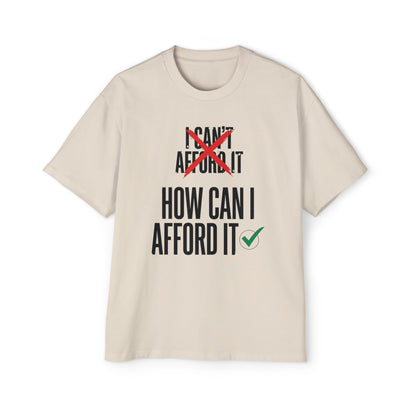 Men's Heavy Oversized Tee