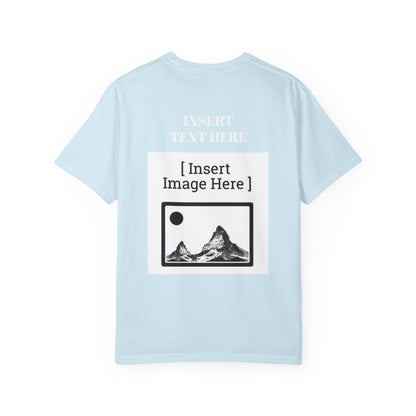 Graphic T-Shirt — Custom Text/Back Print