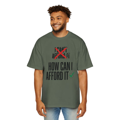 Men's Heavy Oversized Tee