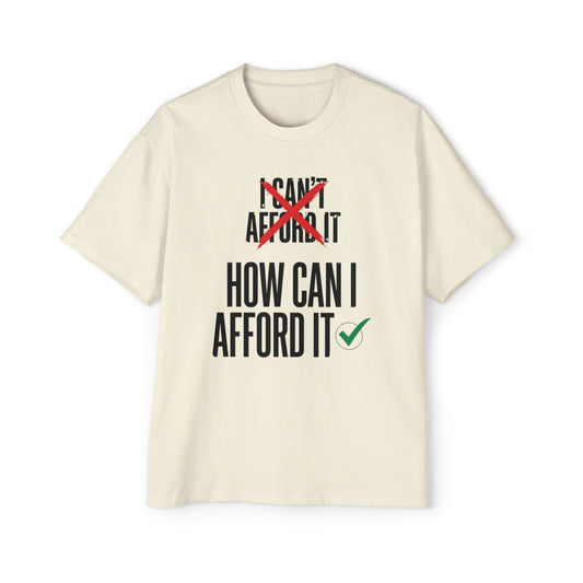 Men's Heavy Oversized Tee