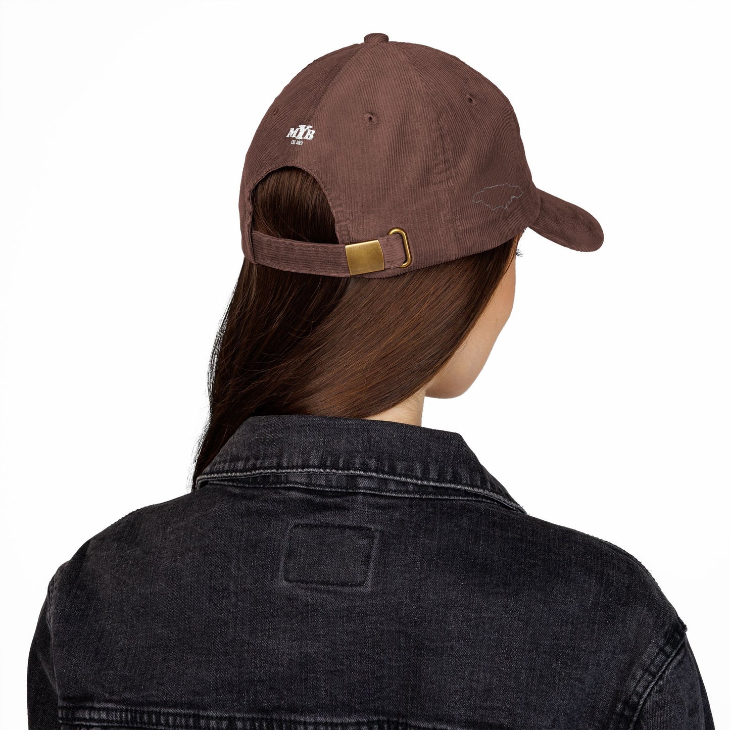 Dream Big Always Embroidered Corduroy Cap