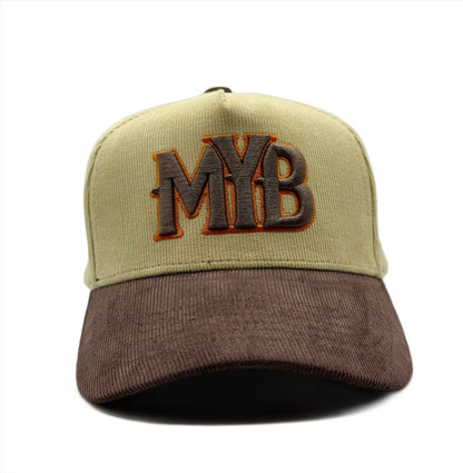 MYB Corduroy K-Frame Golfer Hat