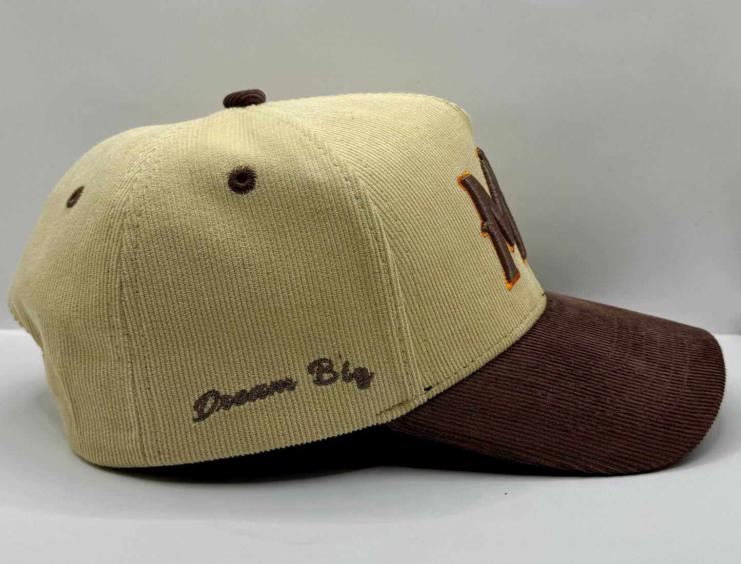 MYB Corduroy K-Frame Golfer Hat