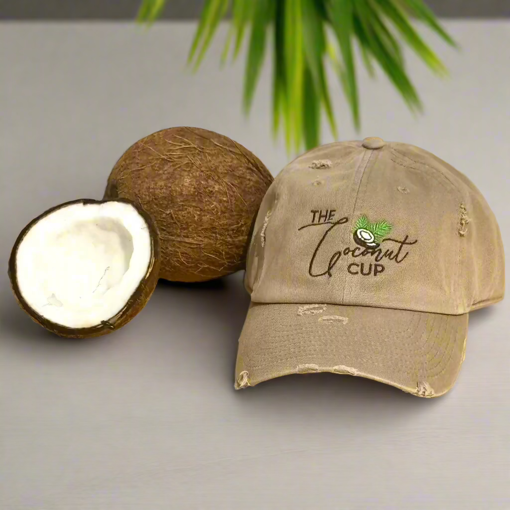 The Coconut Cup Distressed Floppy Hat