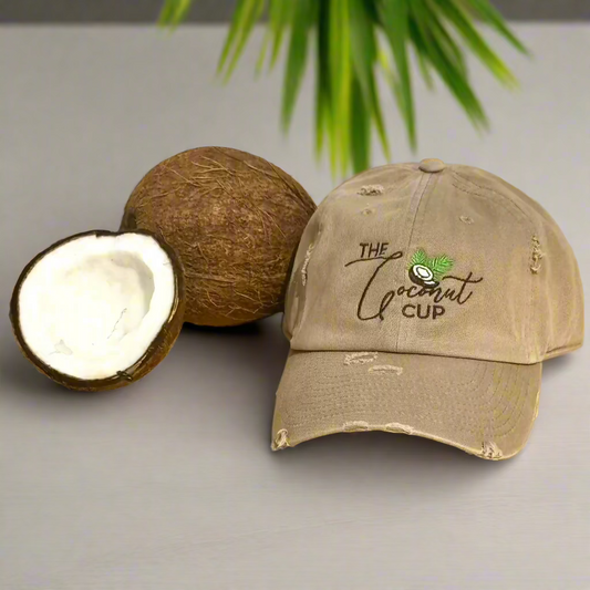 The Coconut Cup Distressed Floppy Hat